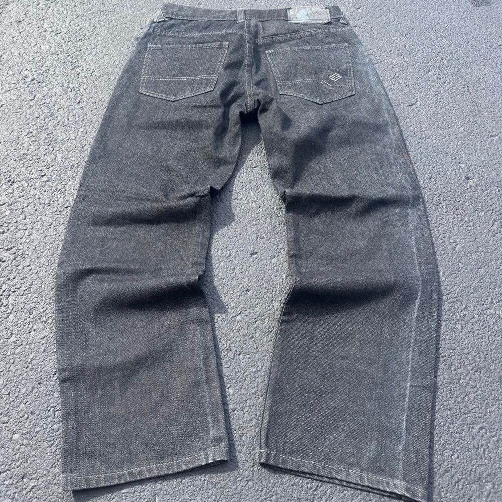 Enyce Men's Black and Grey Jeans